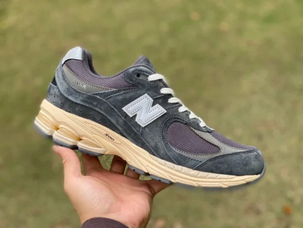 NB2002r карбоновый серый потертый NEW BALANCE NB2002 повседневная амортизирующая спортивная мужская и женская обувь для бега в стиле ретро M2002RHO