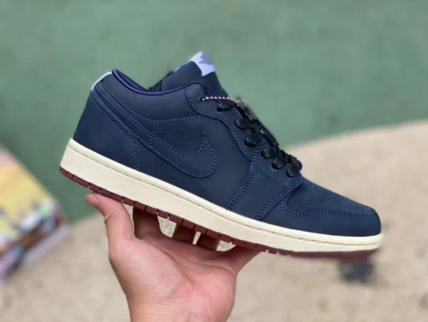 aj1 темно-синие низкие чистые оригинальные Air Jordan 1 Low Eastside Golf Golf AJ1 темно-синие низкие DV1759-448