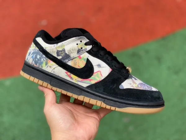 Суп сустав Dumk черного цвета, модель Nike Dunk x Supreme Joint FD8788-001