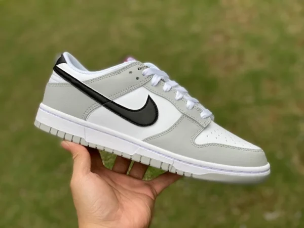 Бело-белые повседневные кроссовки Nike Dunk Low Off-white Lottery в стиле ретро DR9654-001