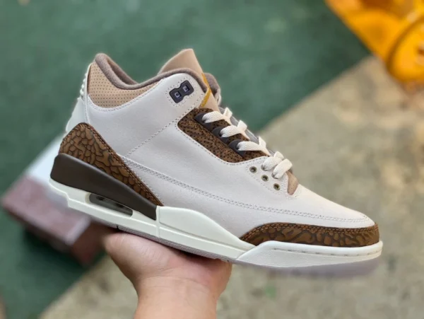 aj3 Серо-коричневый мокко Air Jordan 3 "Паломино" ct8532-102