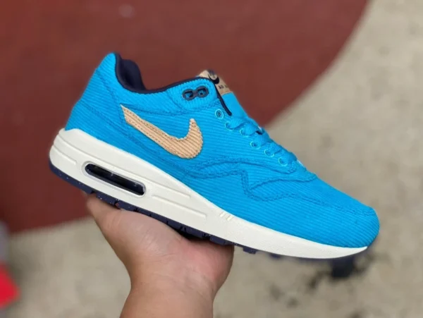 Мужские спортивные повседневные кроссовки для бега Max1 PRM Blue Nike/NIKE Air Max 1 PRM FB8915-400