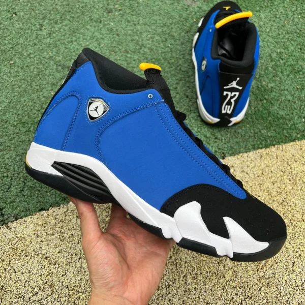 aj14 черные Laney Air Jordan 14 "Laney" aj14 черные синие желтые 487471-407