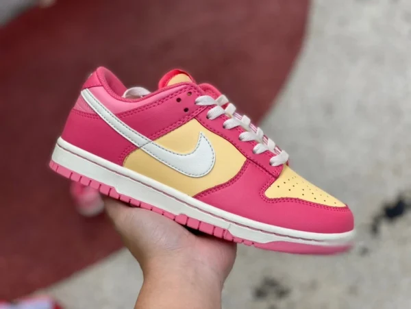 Dunk розовые оранжевые C версия Nike Dunk Low розовые оранжевые амортизирующие износостойкие противоскользящие низкие кроссовки DH9765-200