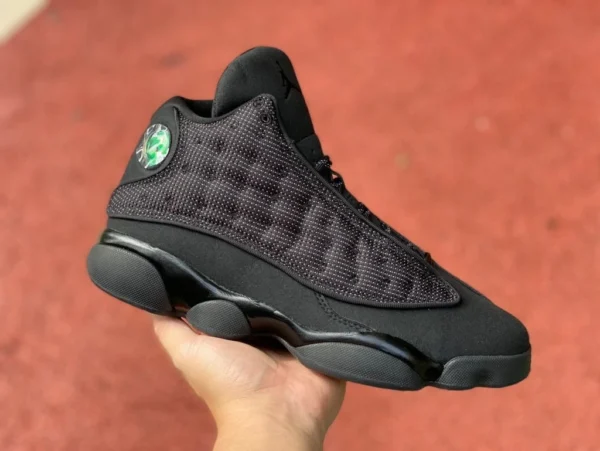 aj13 Black Cat High Top Air Jordan 13 AJ13 Black Cat Pure Black Black Soul 3 м со светоотражателем 414571-011