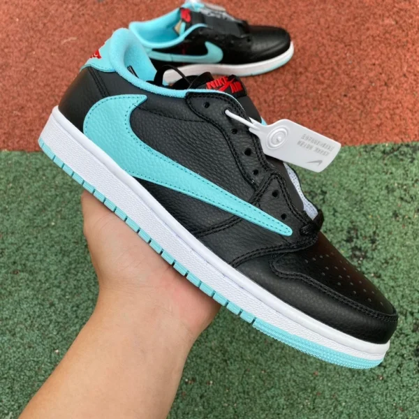 aj1 barb low top черная орхидея Air Jordan 1 x Travis Scott TS Joint barb low top DM7866-701