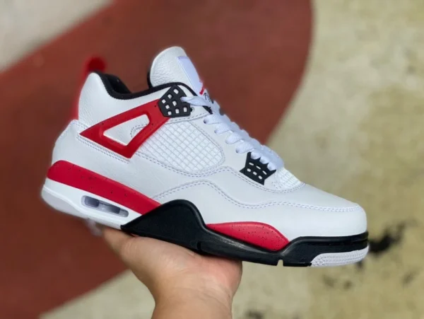 aj4 белый красный цемент g pure original Air Jordan 4 «Red Cement» белый красный цемент dh6927-161