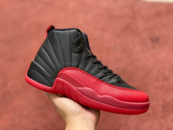 aj12 черный красный Air Jordan 12 Flu Game AJ12 Joe 12 черный красный больной 130690-002