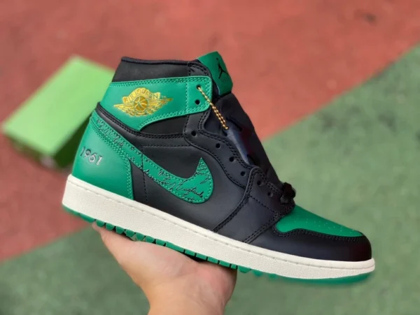 гольф aj1 черный зеленый Eastside Golf x Air Jordan 1 High Golf "1961" FJ0849-001