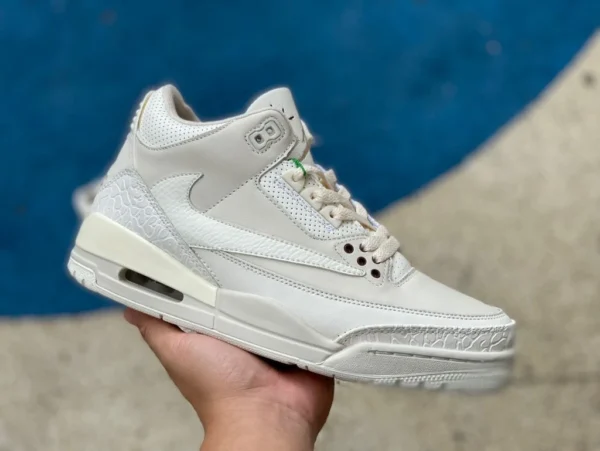 aj3 кремовый зазубренный шарнир Air Jordan 3 x Travis Scott TS 136064-668