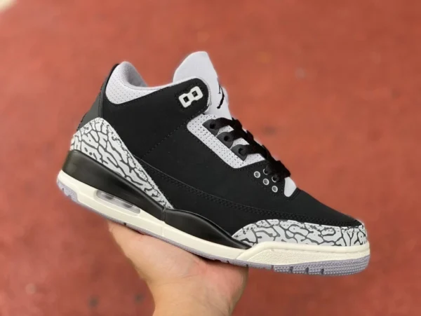 aj3 черные кокосовое молоко Air Jordan 3 OreoCK9246-001