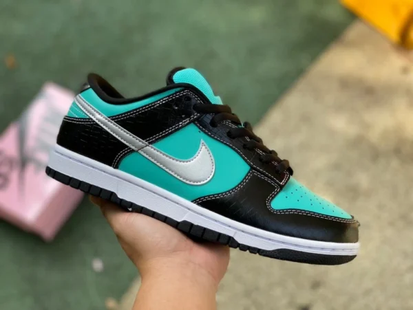 Кроссовки Dunk Diamond low s2 Pure Original Nike Dunk SB High Diamond «Tiffany» Diamond 304292-402