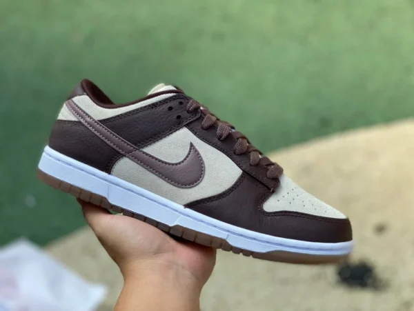 Кроссовки Dunk Coffee S2 Pure Original Nike Dunk Low WMNS Plum EclipseFJ4734100