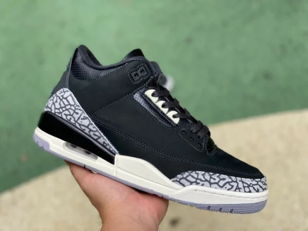 aj3 черные кокосовое молоко Air Jordan 3 Oreo CK9246001