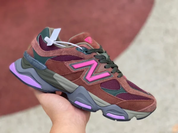 NB906 Red Brown Joe Freshgoods x New Balance NB9060 Millennium Elephant Hoof U9060BUR