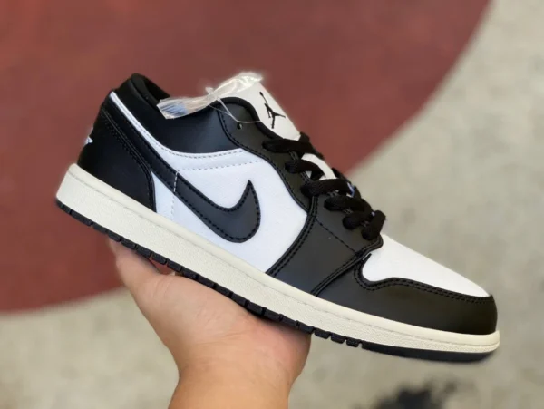 aj1 черно-белые низкие Air Jordan 1 Low WMNS Vintage Panda FB9893101