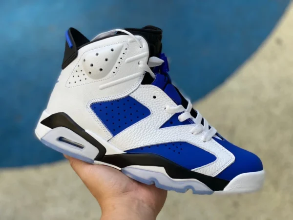 aj6 бело-синий высокий топ Air Jordan 6 бело-синий высокий топ CT8529140