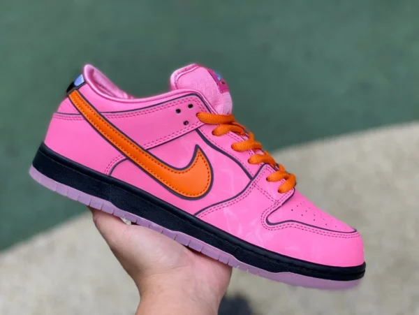 Dunk Powerpuff Girls Pink Pure Original Powerpuff Girls x Nike SB Dunk Low FD2631600