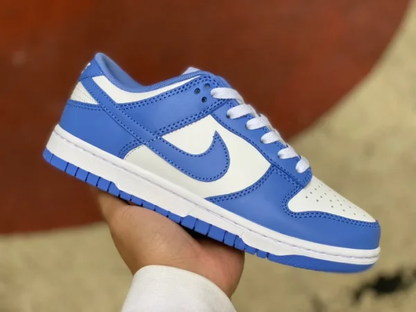 Кроссовки для скейтбординга Dunk Arctic Blue Nike Dunk Low Arctic сине-бело-синие с низким берцем в стиле ретро DV0833-400