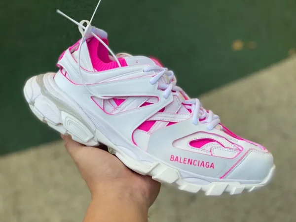 Balenciaga 3.0 белая пудра Balenciaga Triple S туфли для папы Balenciaga