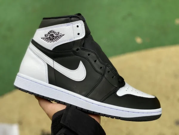 aj1 обратная панда черно-белый чистый оригинал Air Jordan 1 High Reverse Panda DZ5485-010