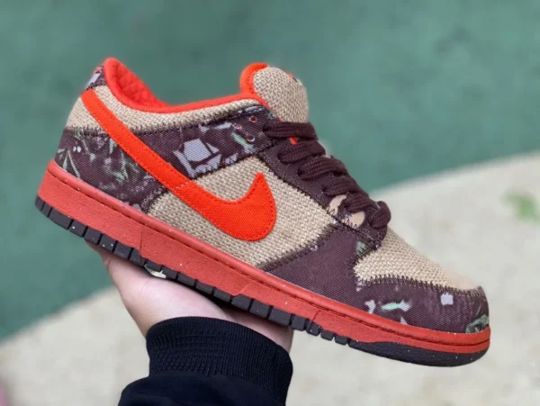 Dunk Brown Orange Pure Original Nike SB Dunk Low «Hunter Reese Forbes» 304292-281