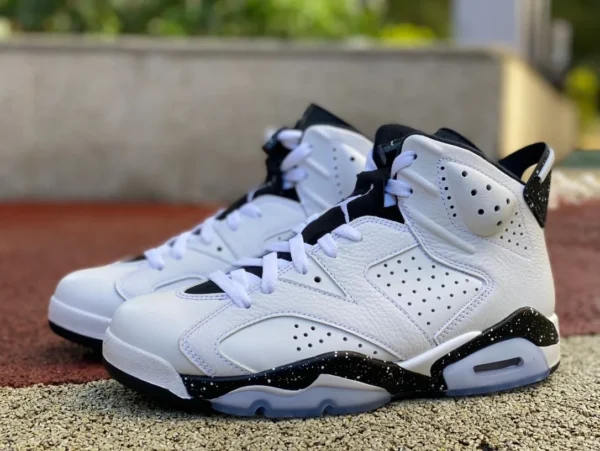 aj6 бело-черный Oreo pure original Air Jordan 6 «Reverse Oreo» CT8529-112