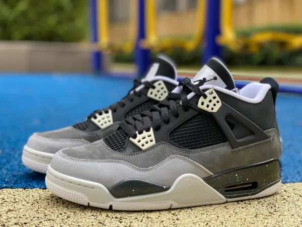 aj4 страх Air Jordan 4 AJ4 страх Oreo черный серый 626969-030