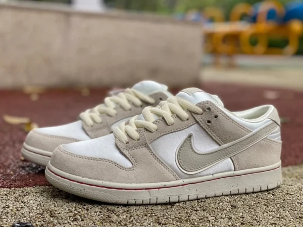 Dunk бежевый День Святого Валентина Nike Nike Dunk SB Low белые красные бежевые повседневные кроссовки ко Дню святого Валентина для мужчин и женщин FZ5654-100