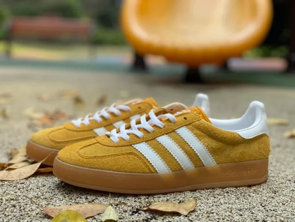 Кроссовки Adidas Gazelle желтые Adidas Originals Gazelle белые желтые белые синие ретро модные кроссовки HQ8716