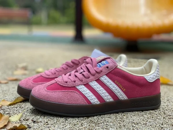 Кроссовки Adidas Gazelle розовые Adidas Originals Gazelle старинные модные кроссовки IF1809