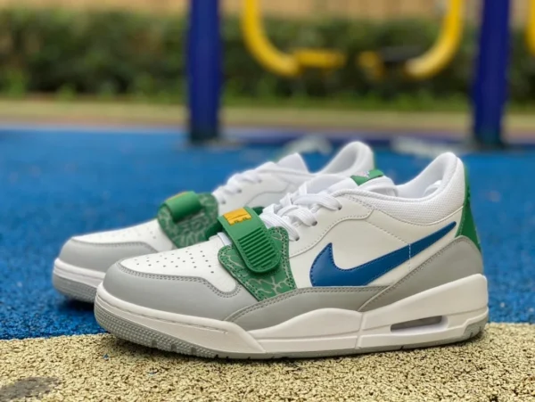 aj312 белые серые зеленые синие низкие кроссовки Air Jordan Legacy 312 Low спортивные повседневные низкие кеды CD9054-140