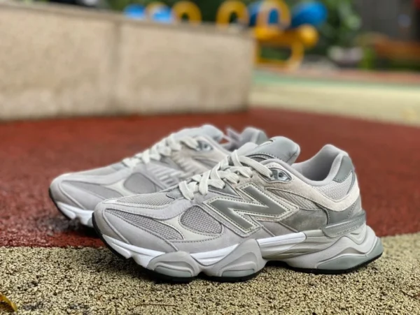 NB9060 серо-белый чистый оригинальный New Balance серии NB9060 новые спортивные и повседневные кроссовки с низким верхом кроссовки U9060JCG