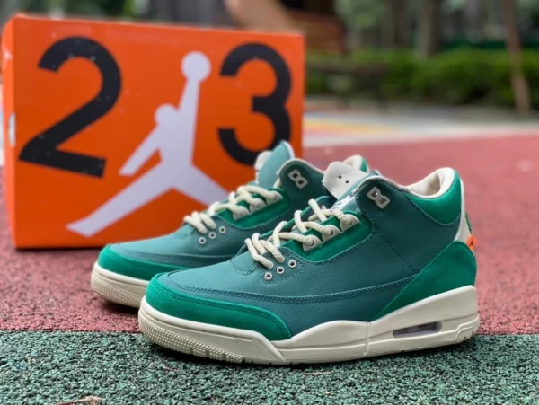 aj3 зеленый NINA CHANEL ABNEY X AIR JORDAN 3 FZ7974-300