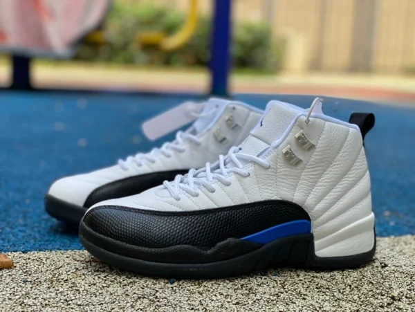 aj12 белый черный синий Air Jordan 12 "Blueberry" blueberry CT8013-140