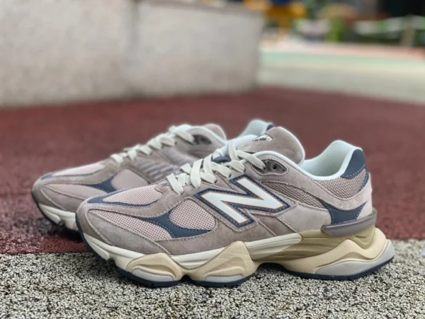 NB9060 светло-розовый чистый оригинальный New Balance серии NB9060 новые спортивные и повседневные кроссовки с низким вырезом кроссовки U9060EEG