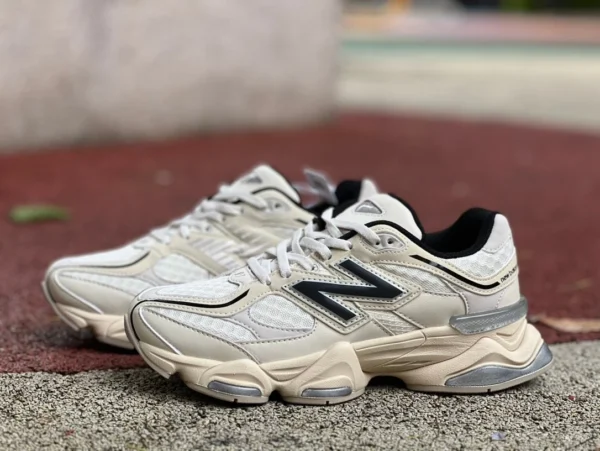 NB9060 рисовый белый серый чистый оригинальный New Balance NB9060 серия новые спортивные повседневные кроссовки с низким верхом кроссовки U9060DUA