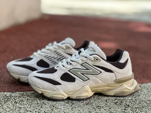 NB9060 бежево-коричневый чистый оригинальный New Balance NB9060 серии новые спортивные и повседневные кроссовки с низким вырезом кроссовки U9060SYD