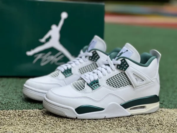 aj4 потертый белый зеленый окисленный зеленый специально для версии LJR Air Jordan 4 «Oxidized Green» FQ8138-103